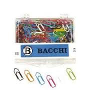 Clips Mini Colorido N°5 Bacchi Emb-c/100 Unid- pct c/10 