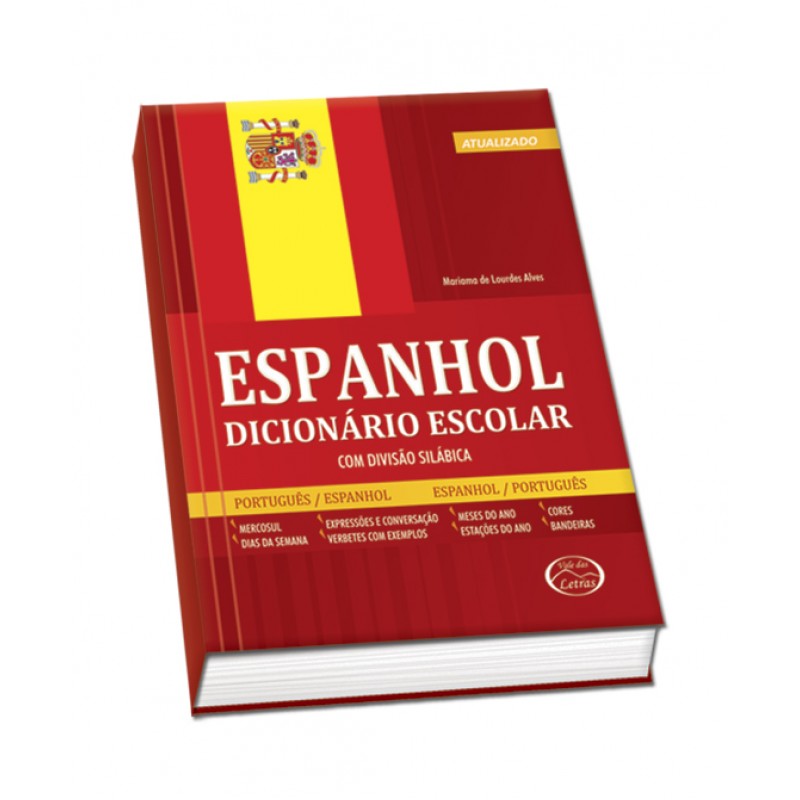 Dicionário Escolar Espanhol/Português Ed Vale Das Letras 