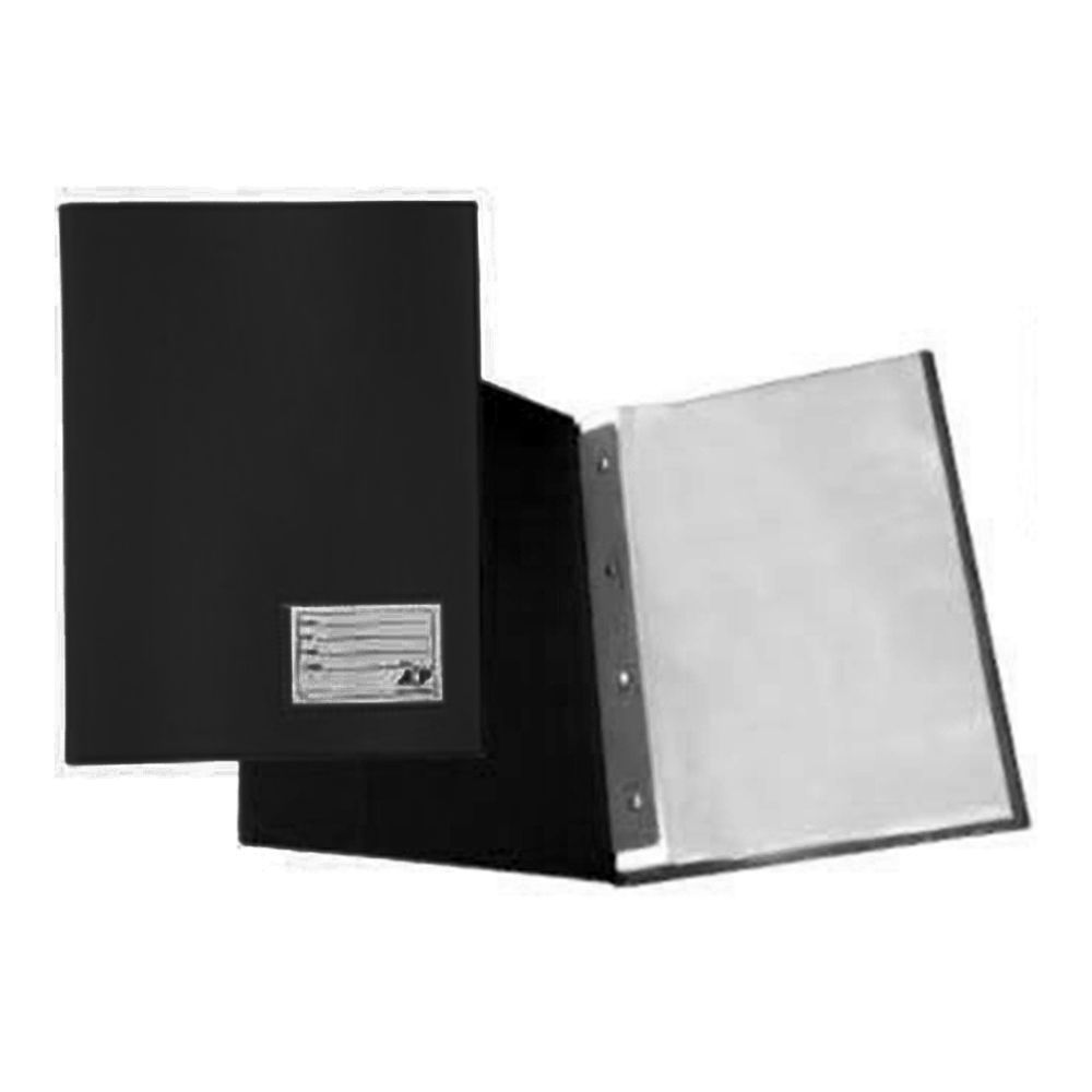 Pasta Catálogo PVC  c/ 10 Envelopes Fino   visor 245 x 335 x 20 mm  Pct c/10 